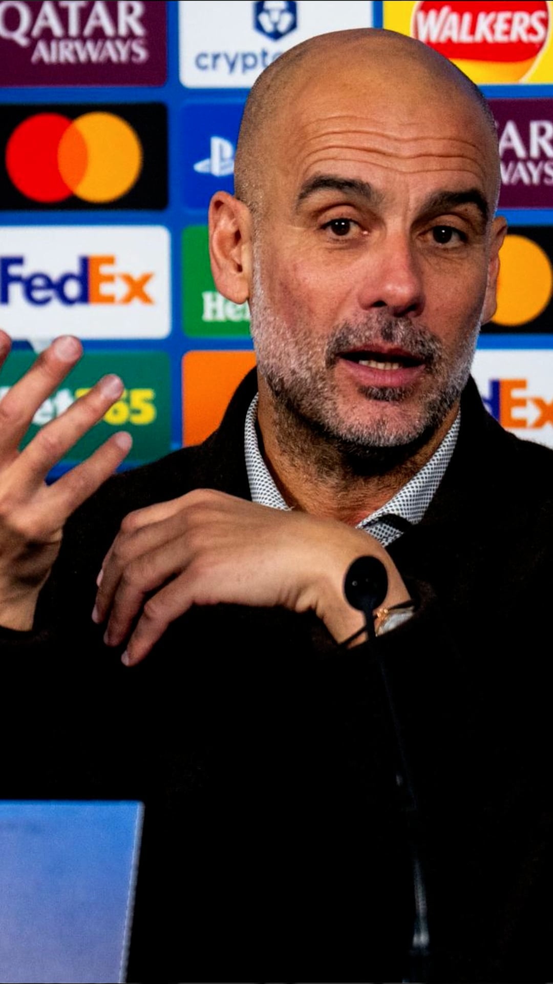 Guardiola Da La Rueda De Prensa Más Rápida De La Historia En 70 Segundos...