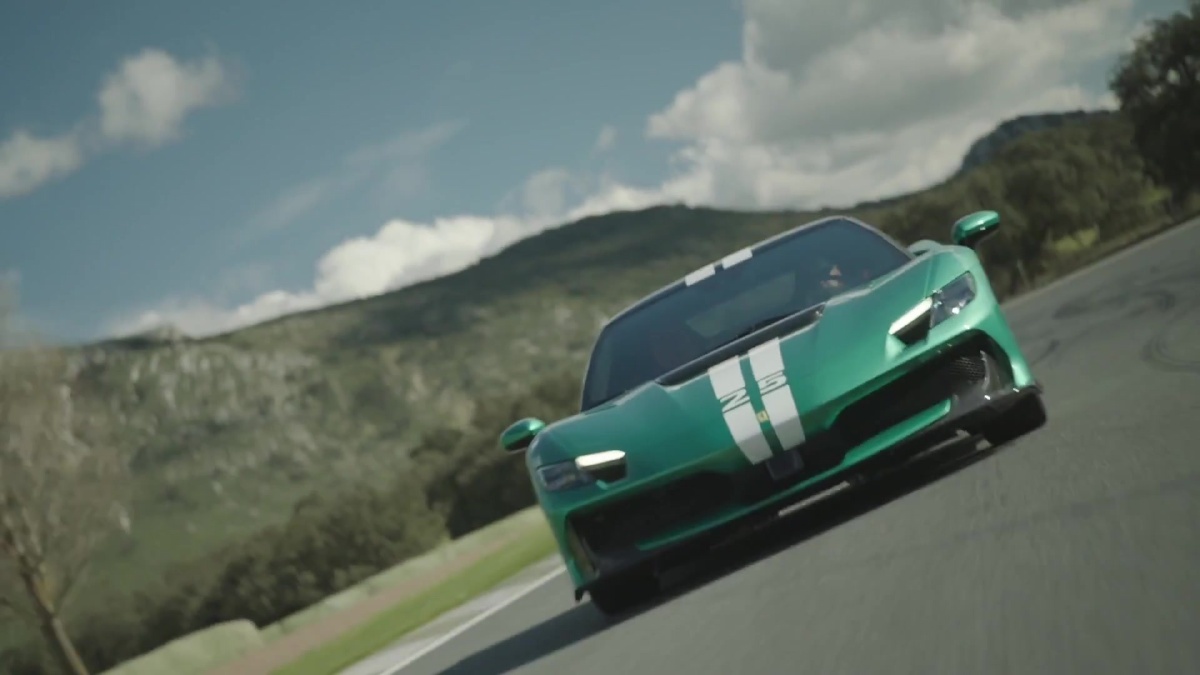 Ferrari 296 Speciale - Motor de combustión