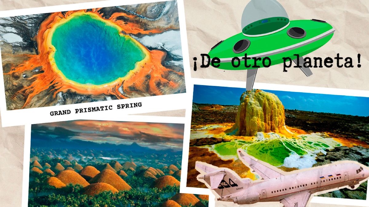 Descubre los LUGARES MÁS EXTRATERRESTRES en nuestro planeta