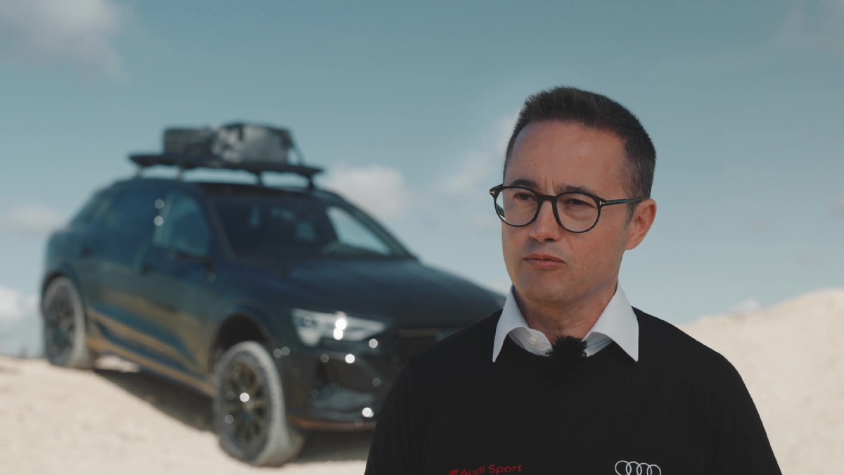 Audi Q8 e-tron edition Dakar - Entrevista Fermín Soneira Santos, Head of Product Line for Electric Models from the A to