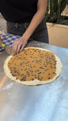 Croissant de galleta S'more