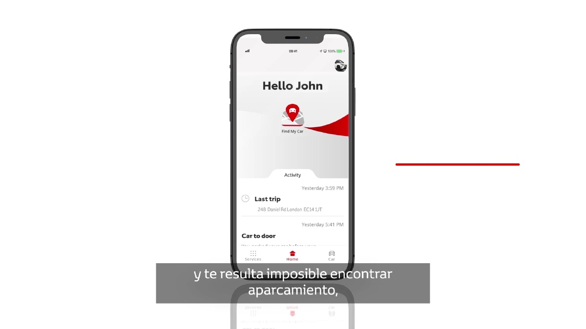 MyT by Toyota - ultimo tramo a pie