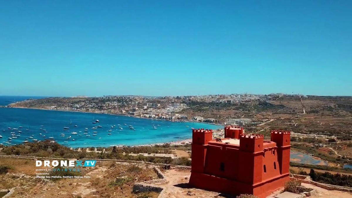 Vistas aéreas de Malta, parte 3