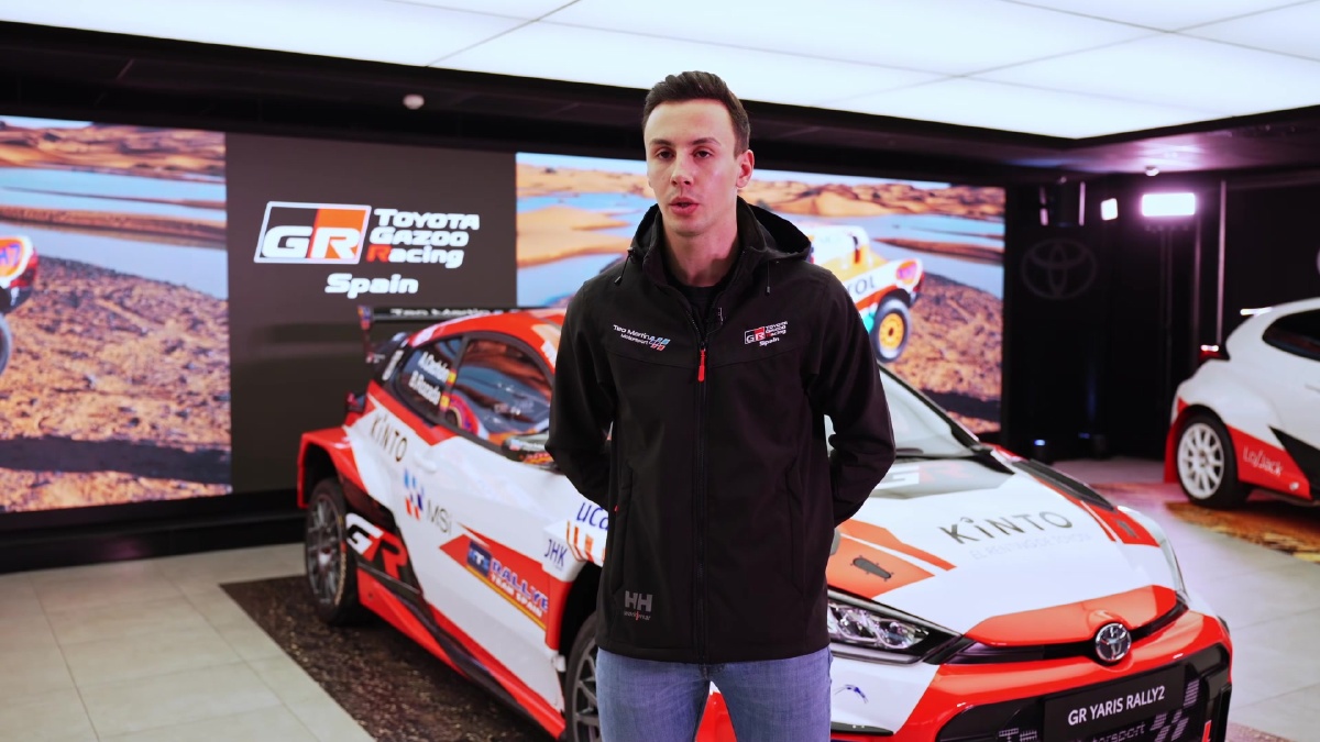Toyota Gazoo Racing España - Entrevista a Alejandro Cachón