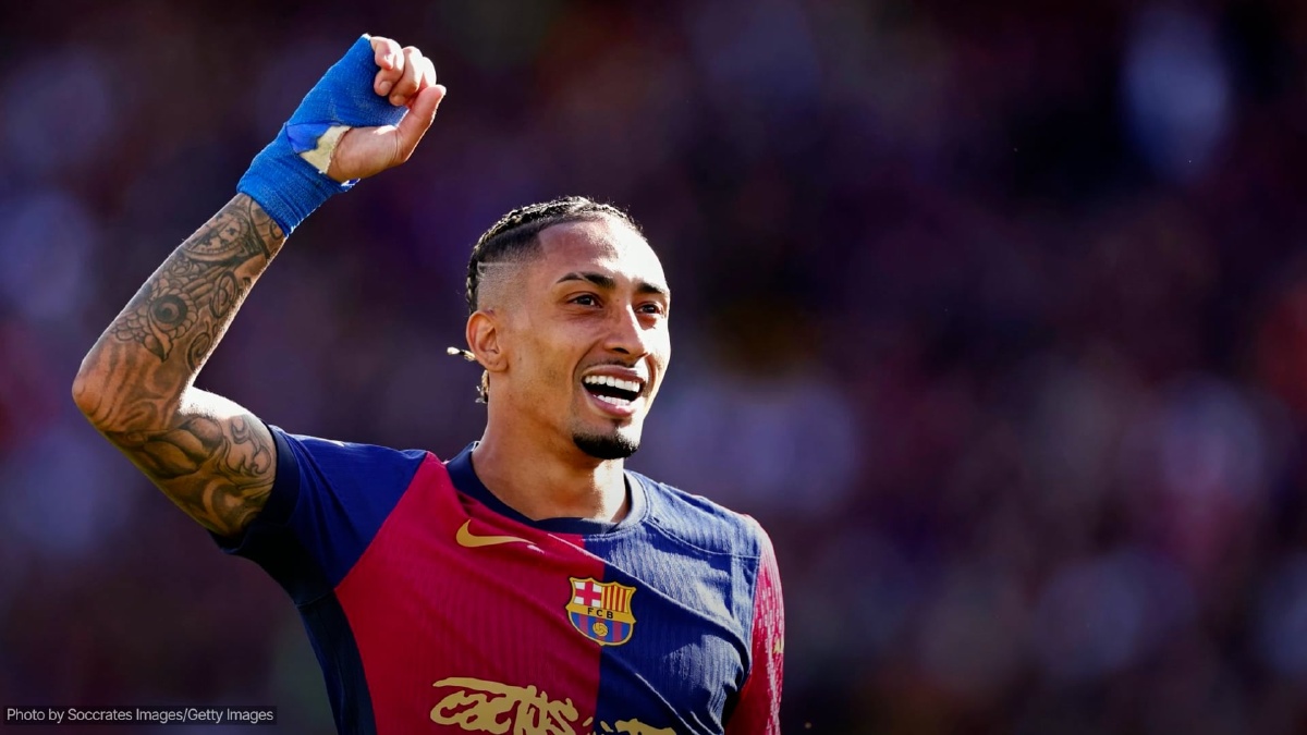 Raphinha Está Cuajando Una Espectacular Temporada 2024/25 En El Barcelona