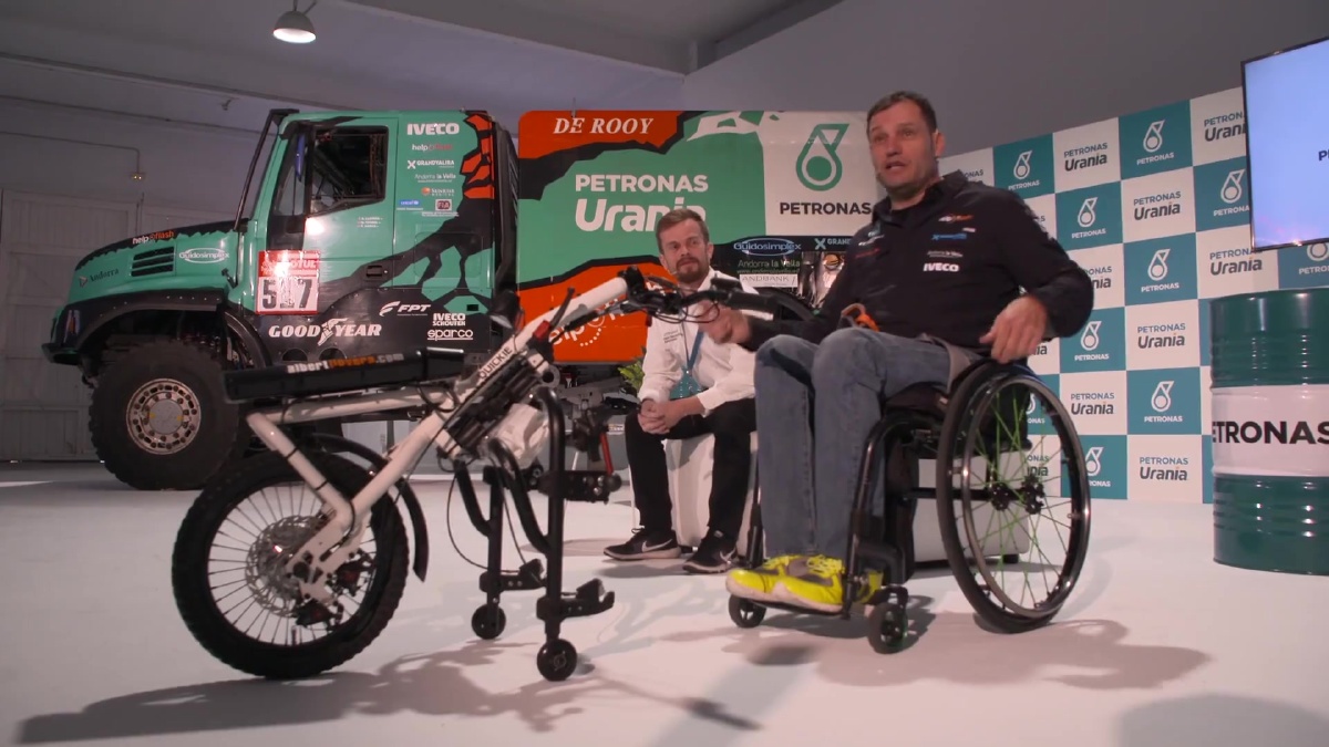 Albert Llovera - Presentación Dakar 2020